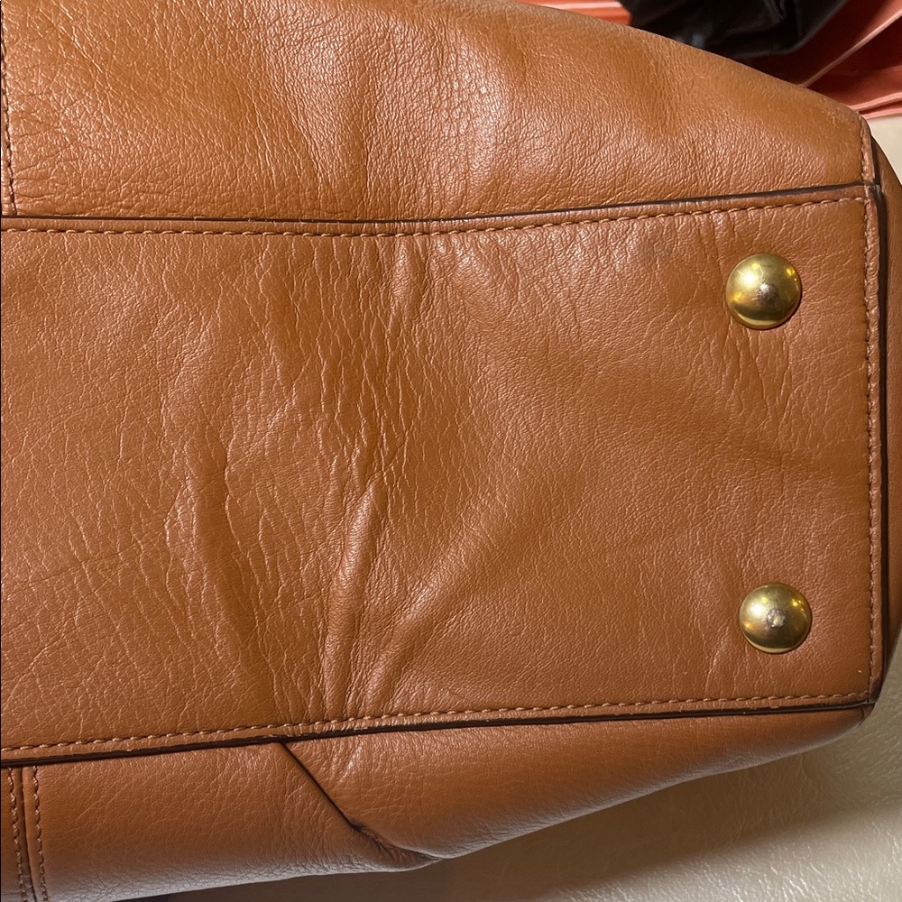 Coach Brown Leather Tote Bag - Picture 15 of 15